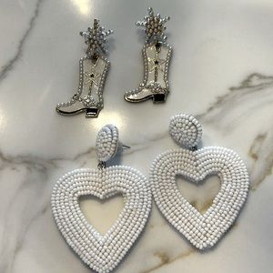 Adorable Earring Set (2 pairs)